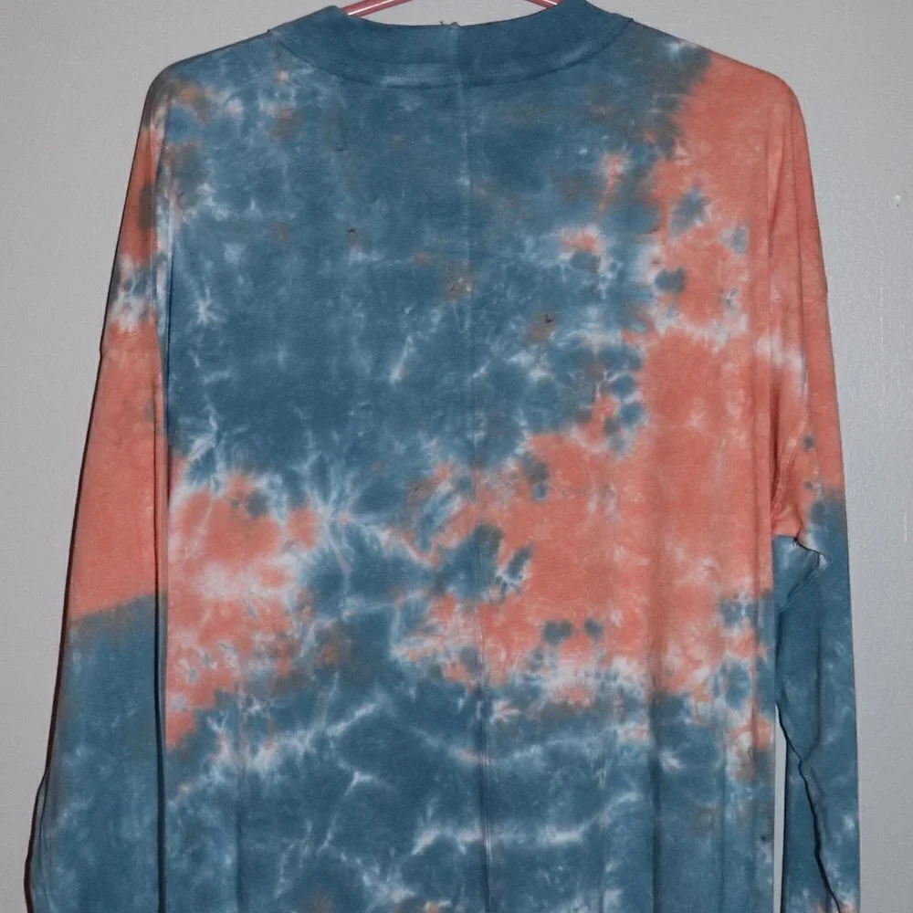 Free People Be Free Tie Dye Tee Size M